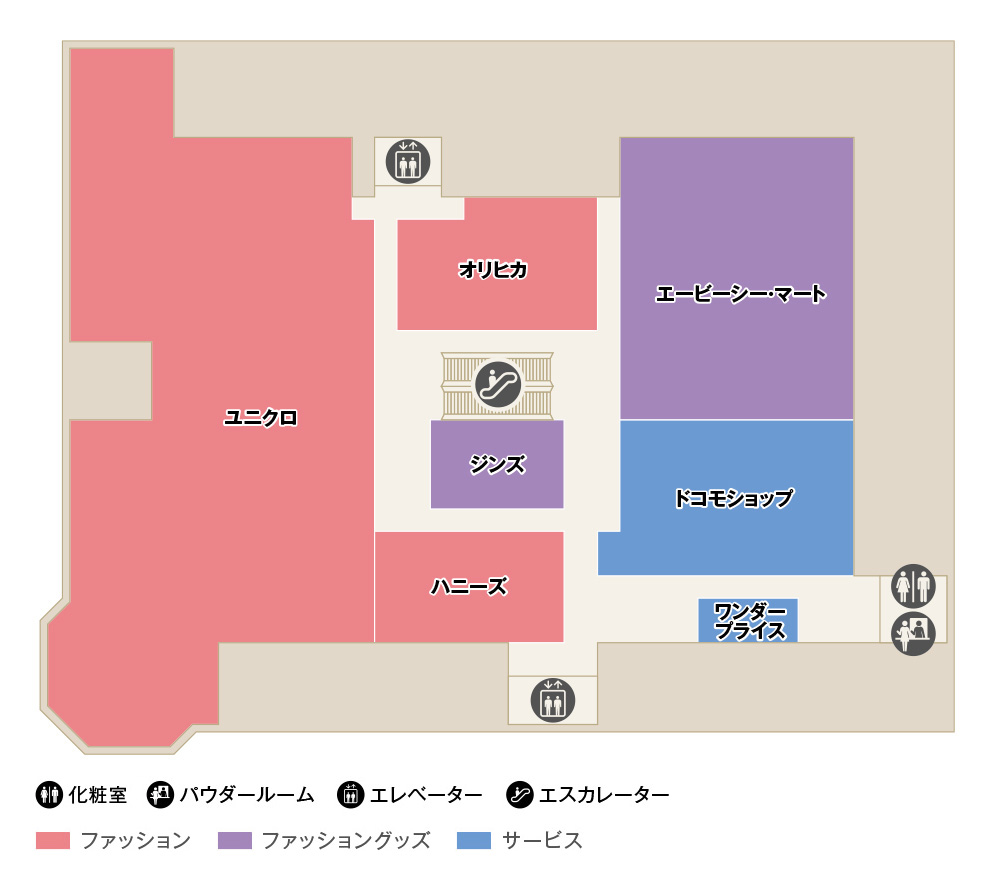 3Fフロアマップ